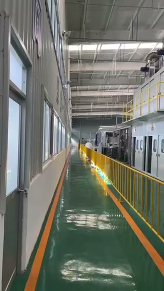 Alian Nonwovens Smart Facility Corridor
